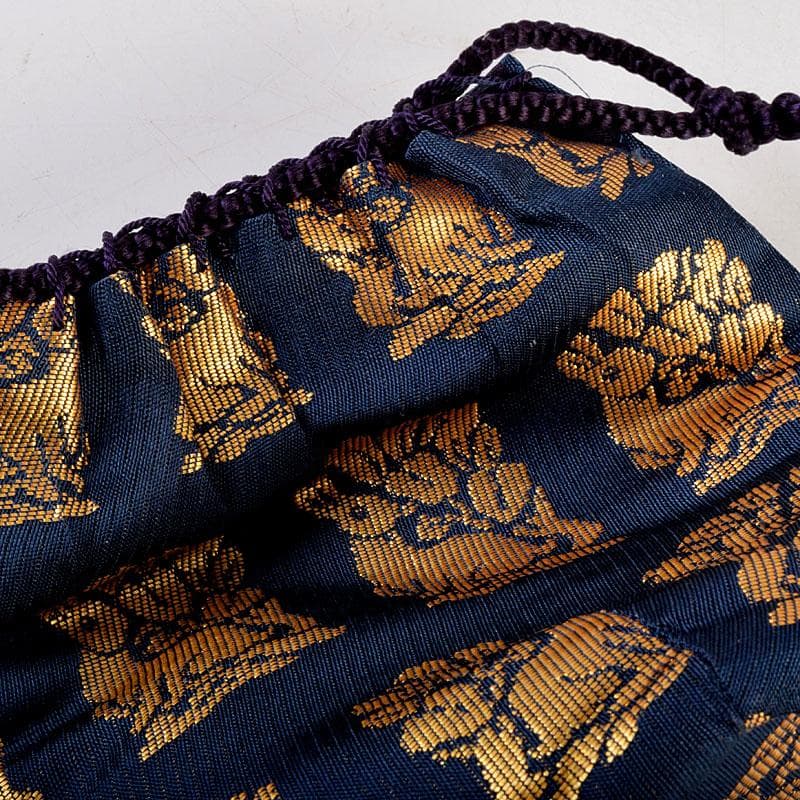 茶道具　松本鐡山作　古瀬戸　大名物　円乗坊写　茶入　仕覆付　共箱　V　8757