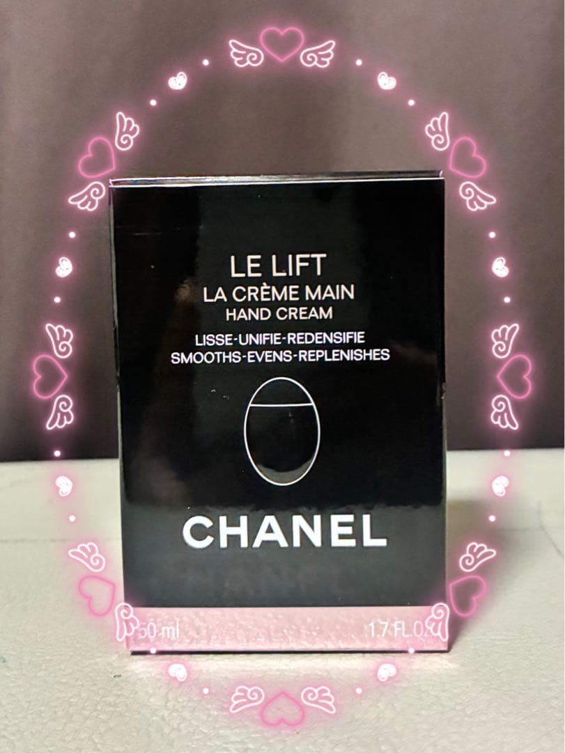 CHANEL ハンドクリーム　彼女　百貨店正規品　黒　プレゼント