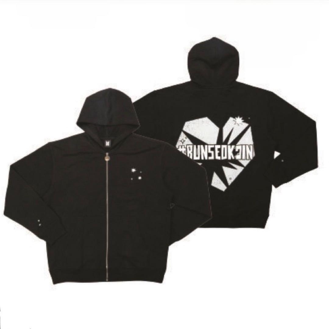 BTS jin ジン LA pop up フーディ Mサイズ