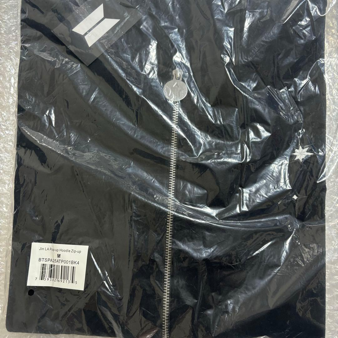 BTS jin ジン LA pop up フーディ Mサイズ