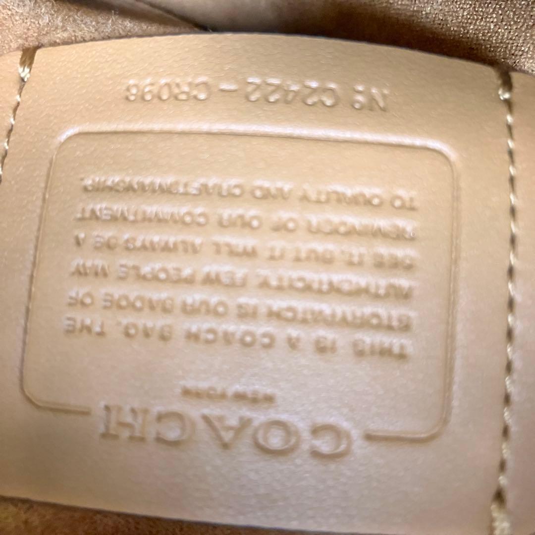 コーチ COACH ペース ショルダーバッグ レディース ブラックレザー 美品