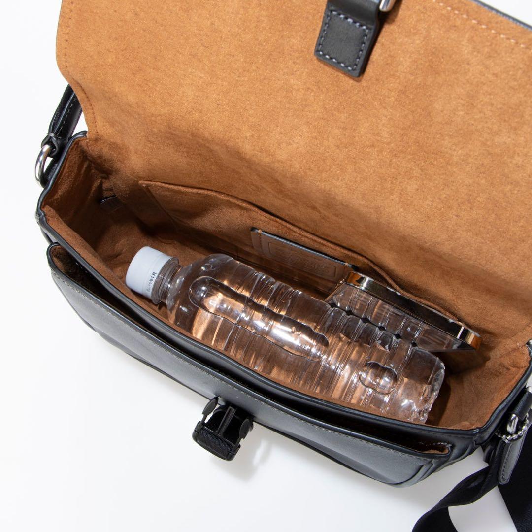 コーチ COACH ペース ショルダーバッグ レディース ブラックレザー 美品