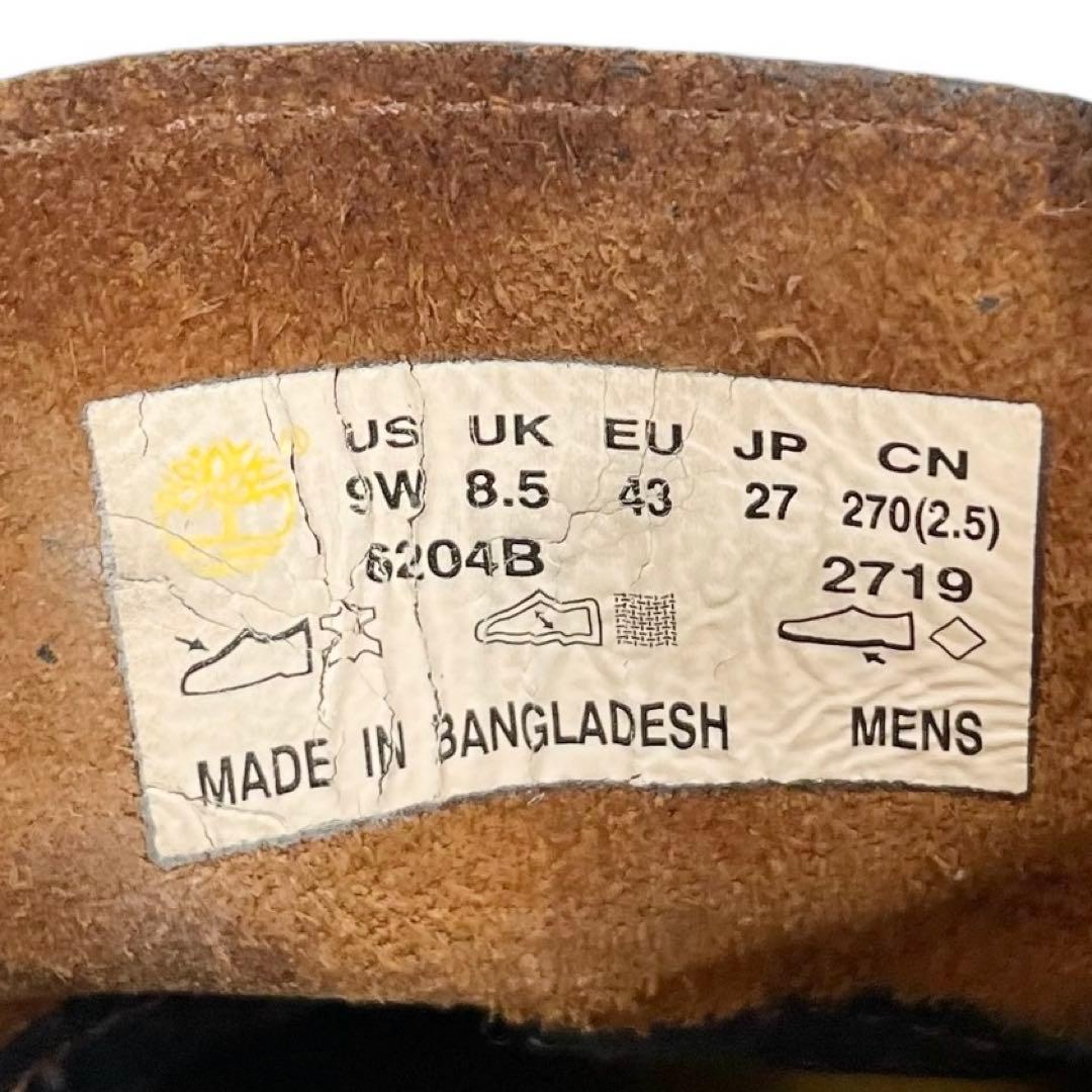 【訳あり】◾️Timberland◾️デッキシューズ◾️スリーアイ◾️6204B