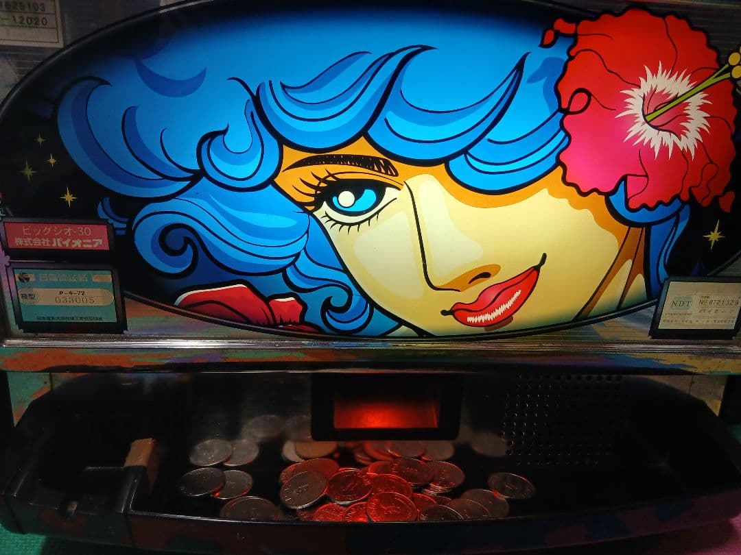 ビックシオー30　４号機裏物スロット