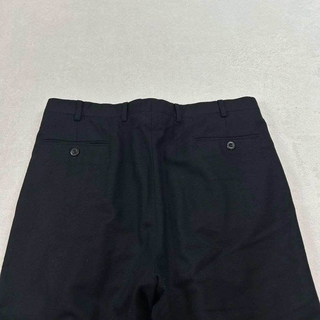 K579 XL ブリオー二 イタリア製 ツータック スラックス ネイビー メンズ