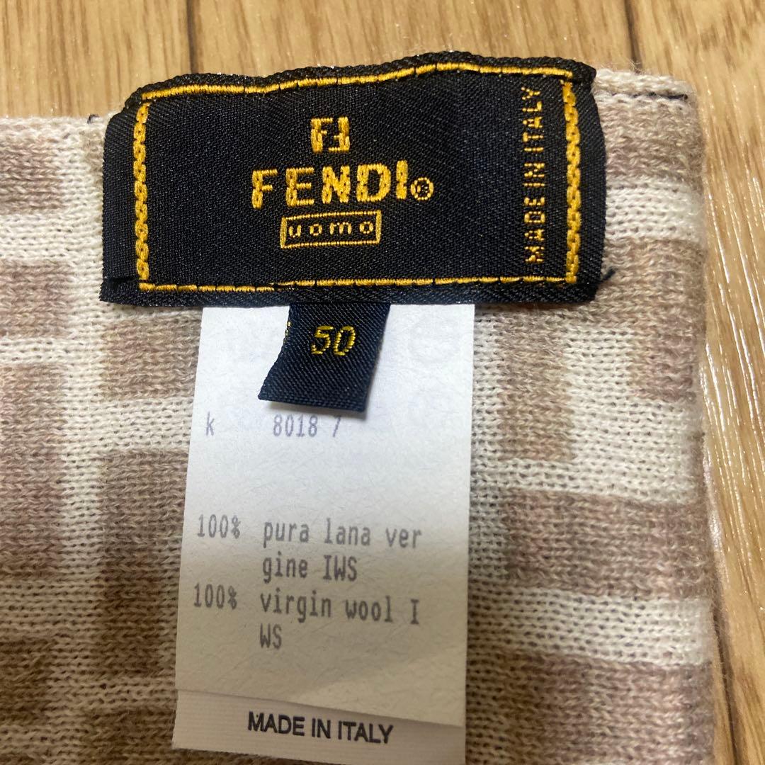 FENDI ヴァージンウール マフラー 50