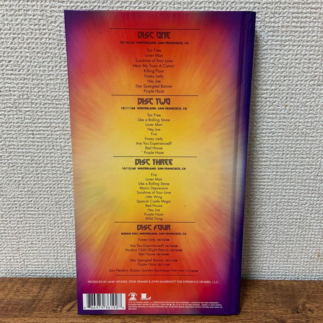 【5枚組】Jimi Hendrix Experience winterland