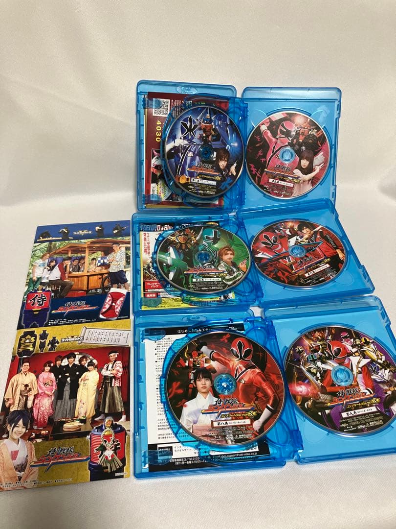 侍戦隊シンケンジャー コンプリートBlu-ray BOX 特撮　ブルーレイ