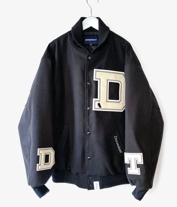 ジャケット・アウター DESCENDANT SQUAD VARSITY JACKET