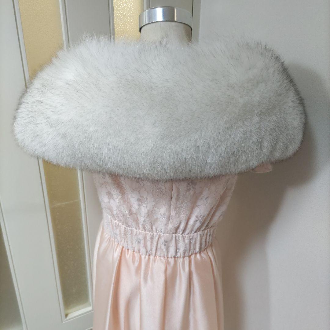 サガフォックス　ブルーFOX　成人式ショール　SAGAFOX　SAGAFURS