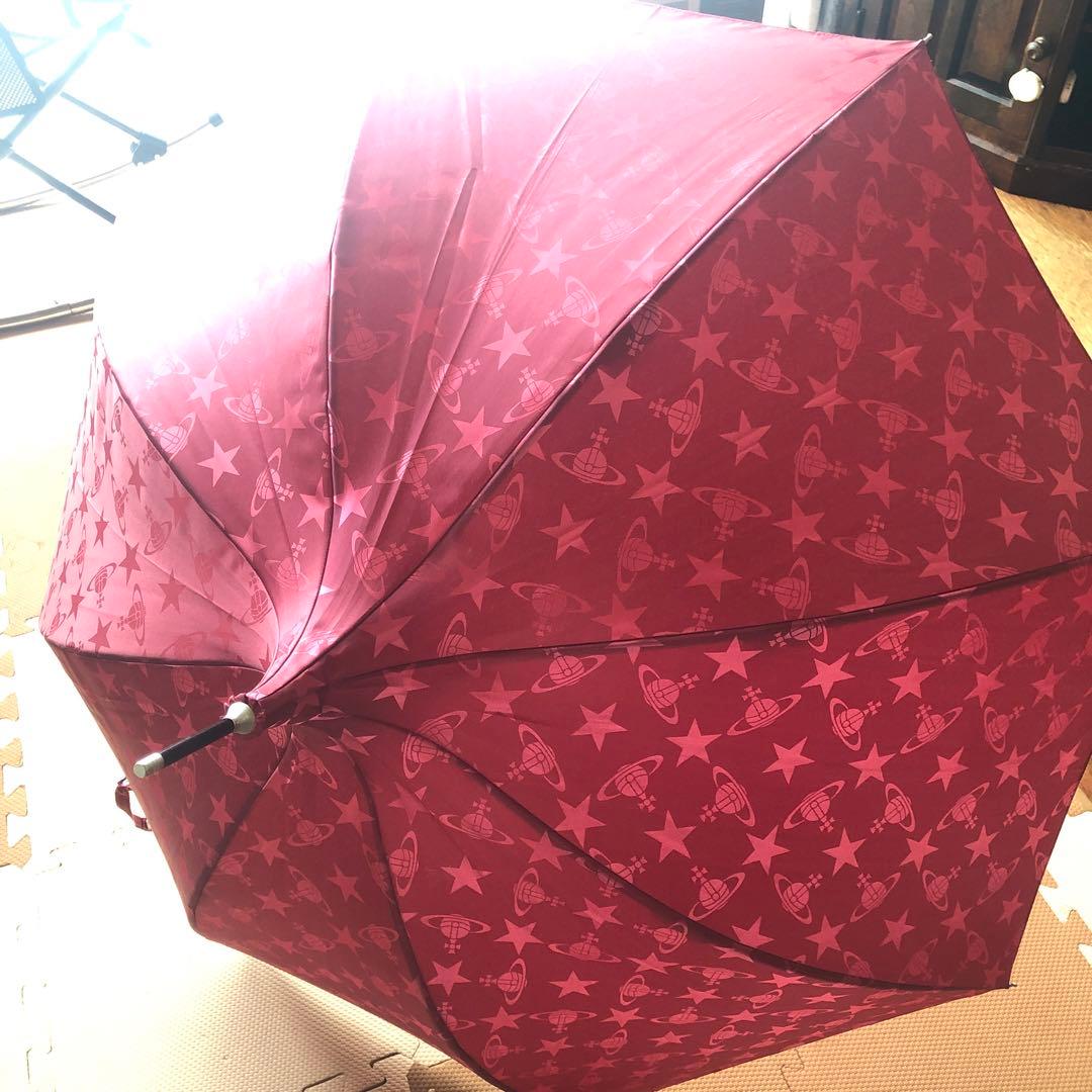 新品未使用ヴィヴィアンウエストウッド　オーブマーク＆スター柄　傘