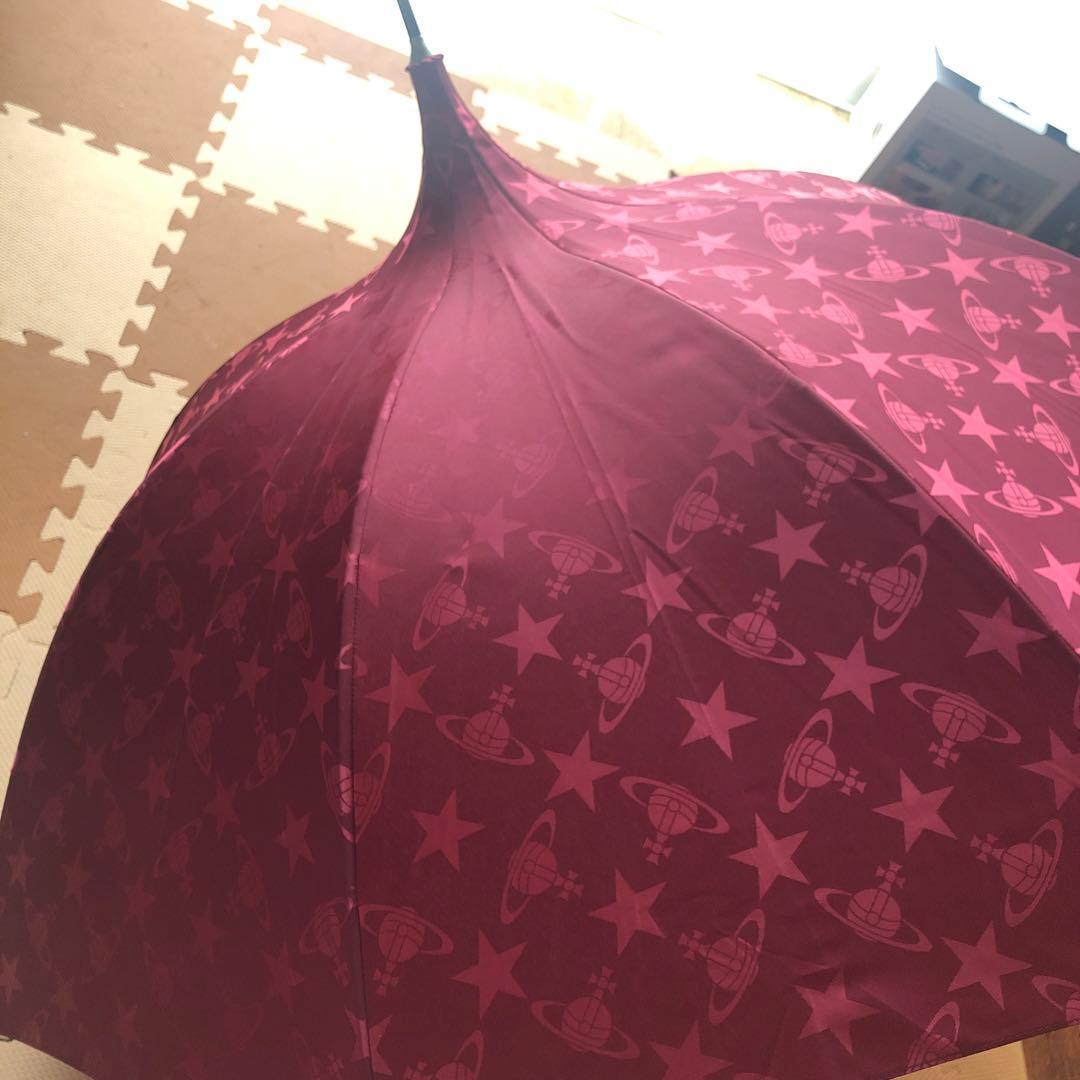 新品未使用ヴィヴィアンウエストウッド　オーブマーク＆スター柄　傘
