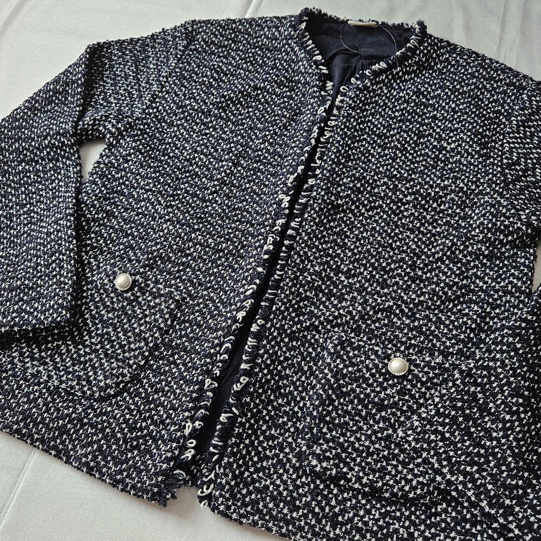 【新品未使用】ZARAKIDSツイードワンピース&ジャケット　セット13/14