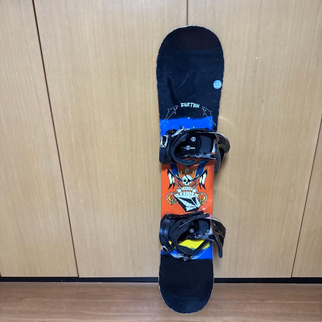 Burton SHAUNWHITEモデル　ビンディング付き　サイズ130センチ