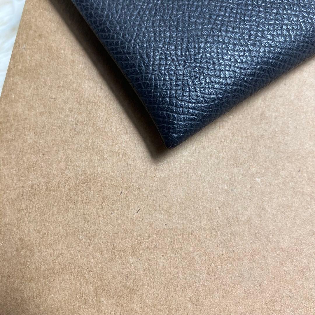 【美品】 HERMES バスティア ケース ダークブラウン