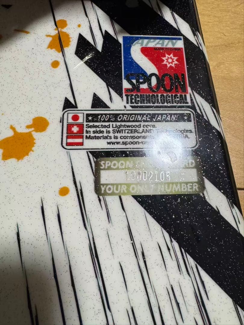 SPOON スノーボード155センチ　ビンディング　セット
