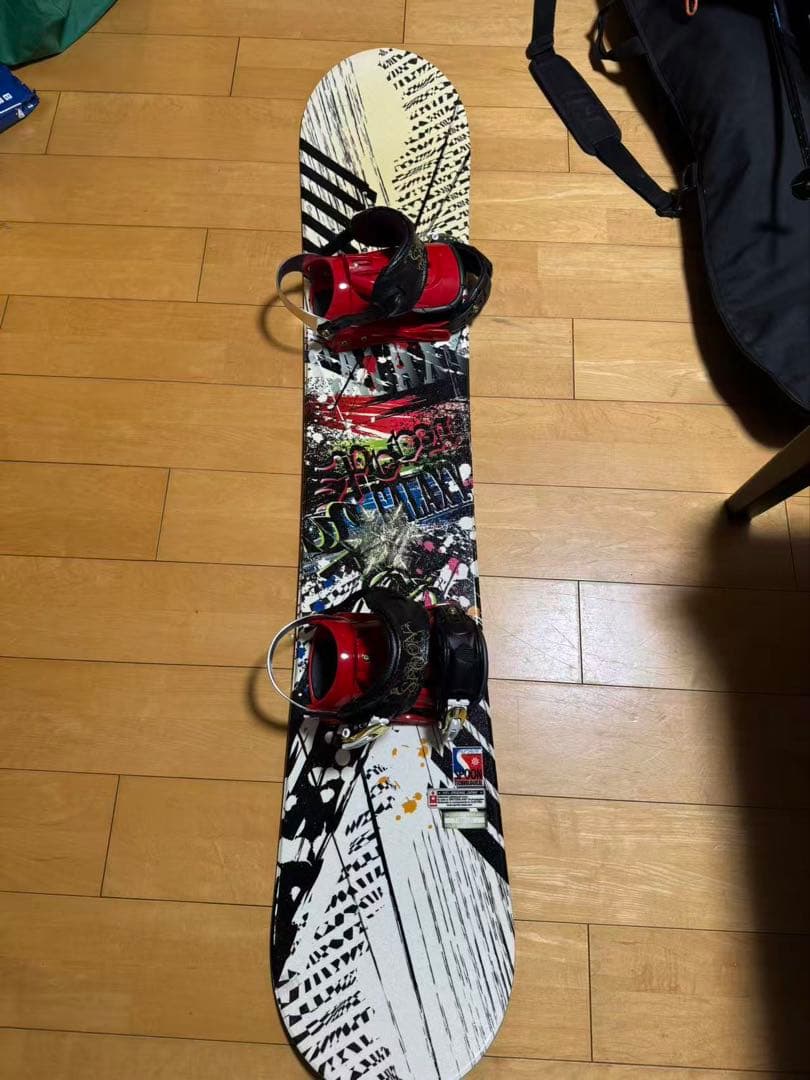 SPOON スノーボード155センチ　ビンディング　セット