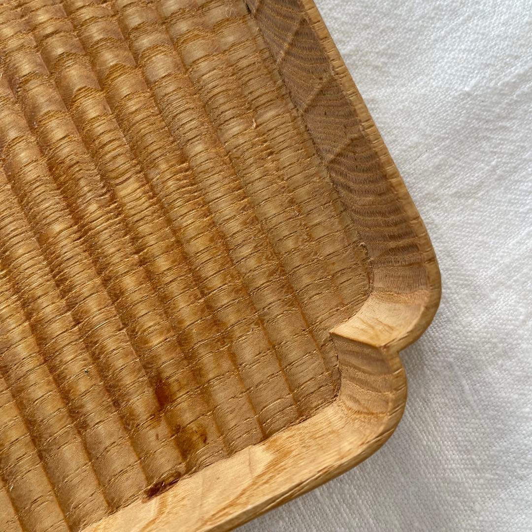 落合芝地　入隅盆　30cmトレー 2枚セット