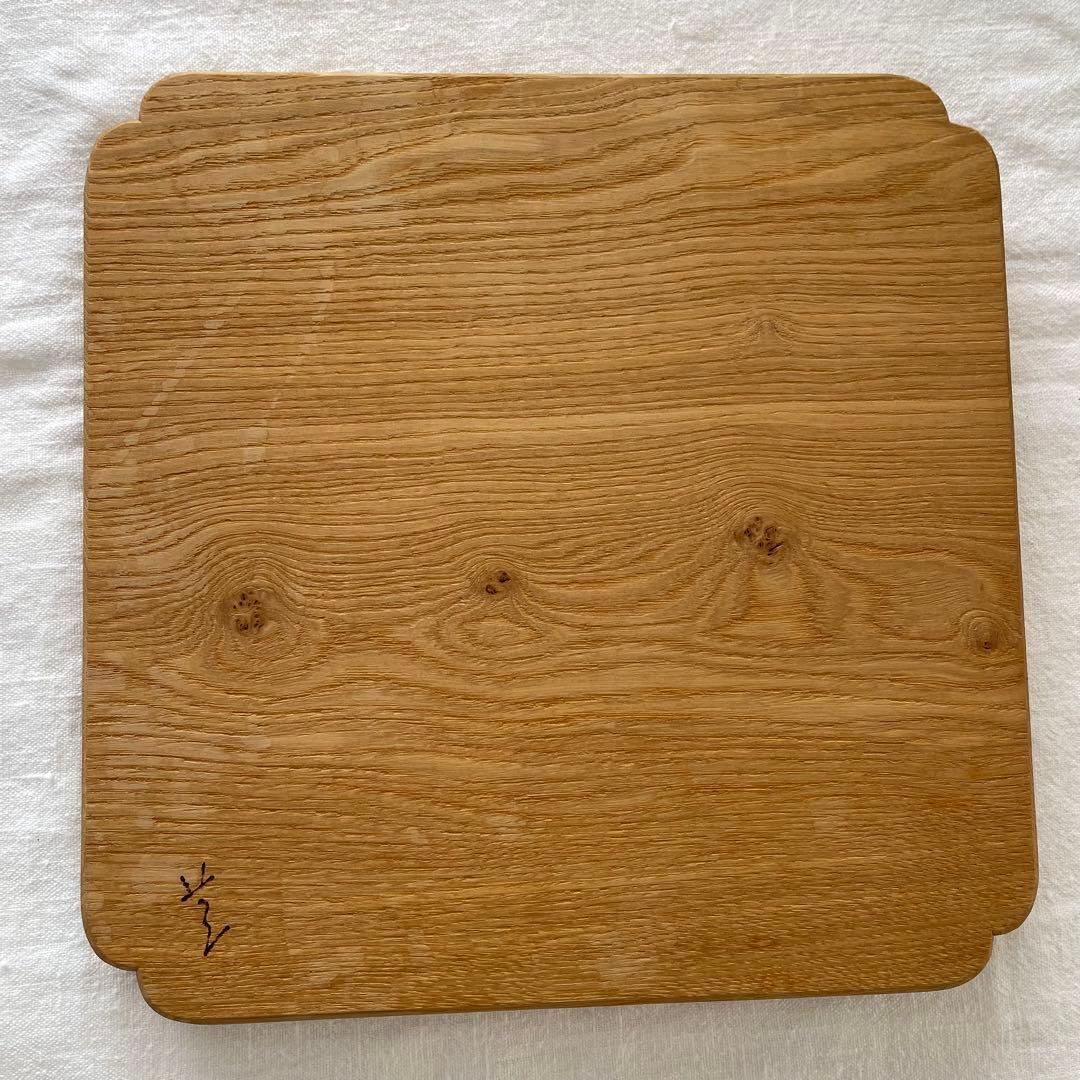 落合芝地　入隅盆　30cmトレー 2枚セット