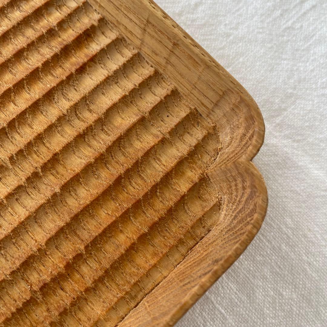 落合芝地　入隅盆　30cmトレー 2枚セット