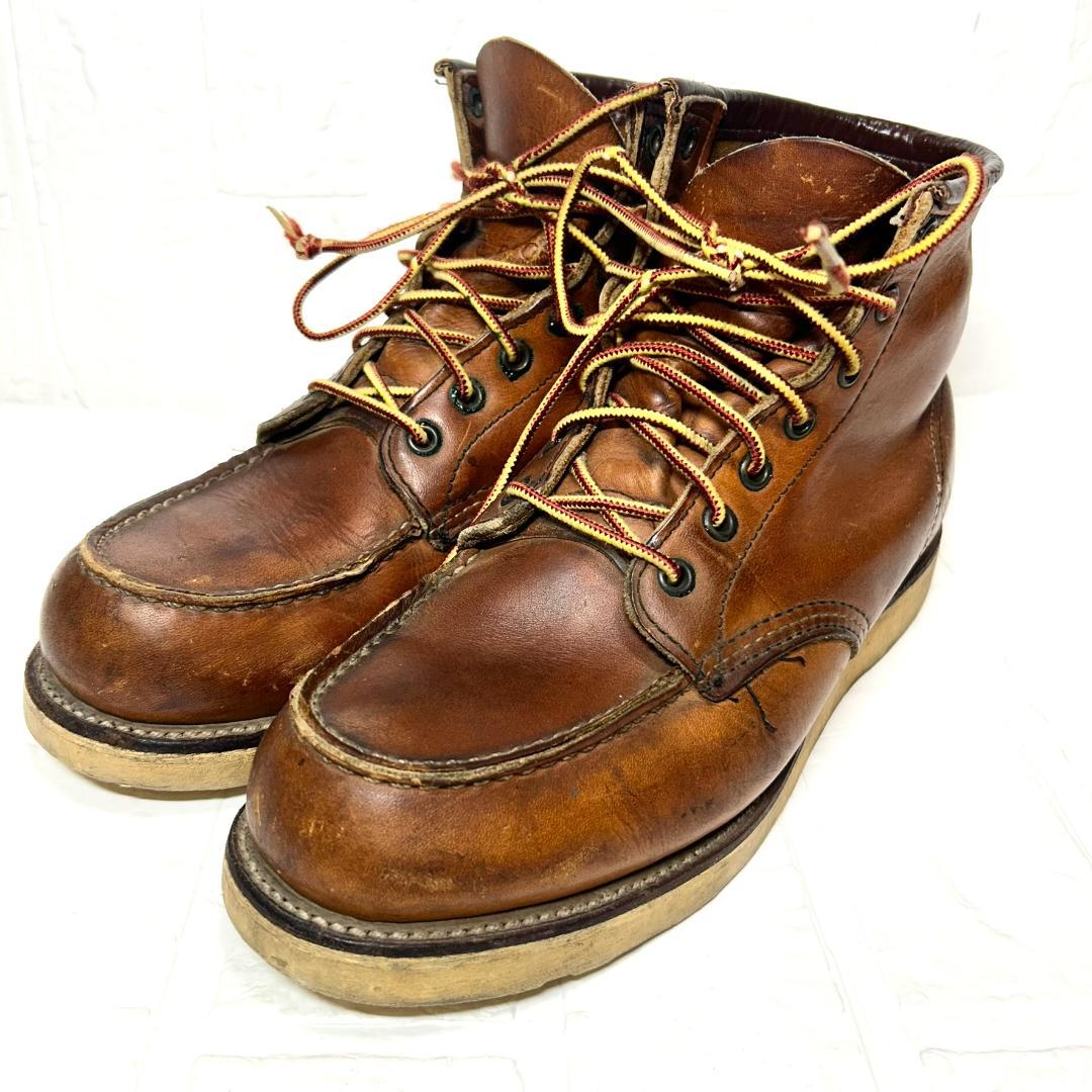 レッドウィング　875　26.5cm アイリッシュセッター　モックトゥ　ブラウン