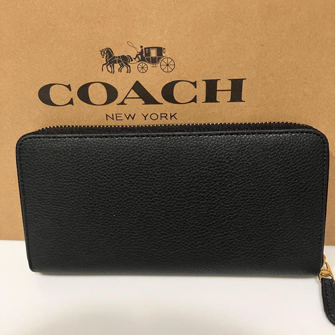 新品❤️コーチ　アコーディオン長財布　cc489