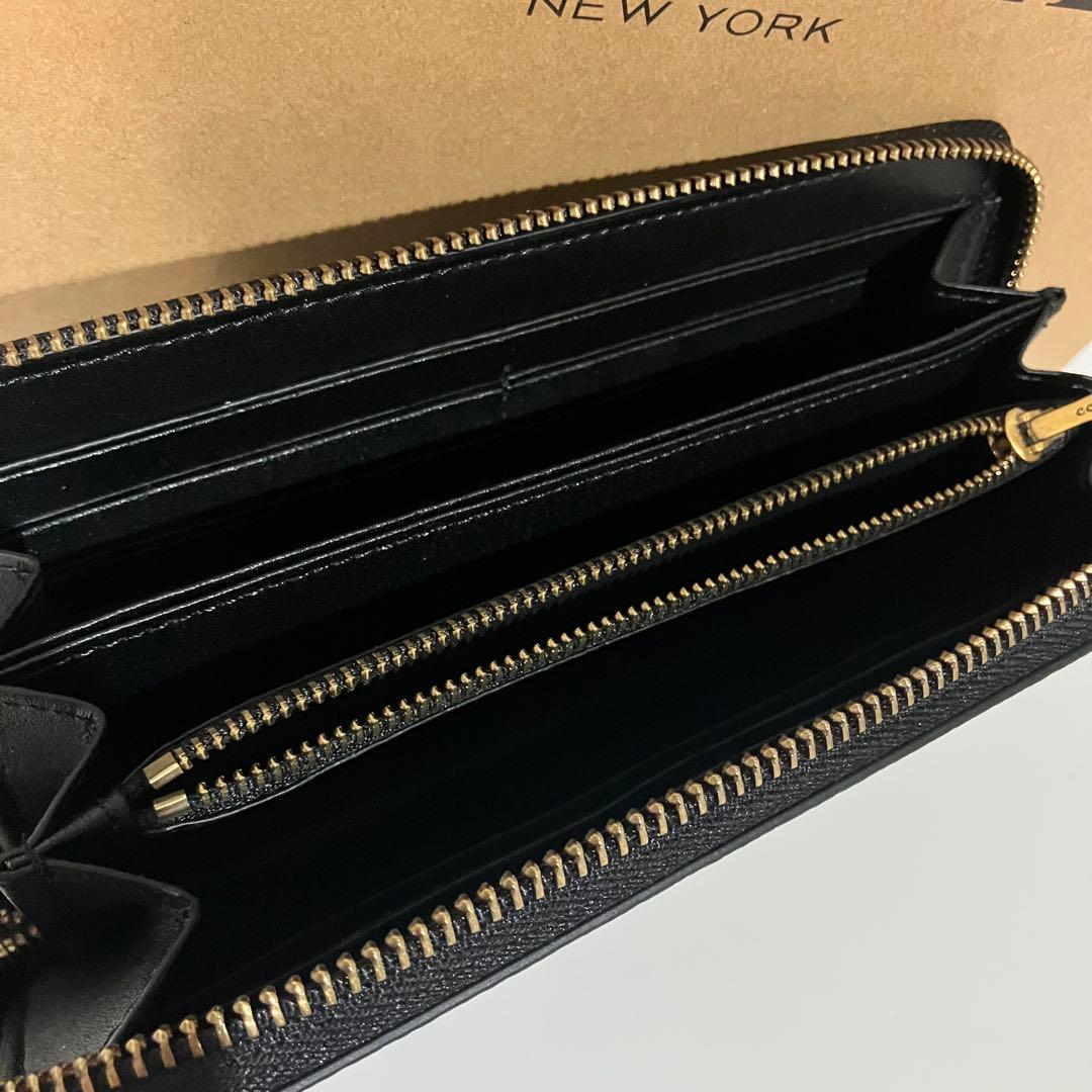 新品❤️コーチ　アコーディオン長財布　cc489