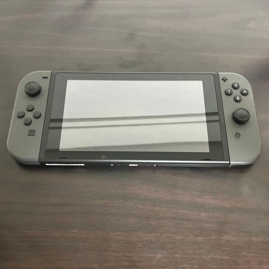 美品　Nintendo Switch 本体 グレー　バッテリー強化版