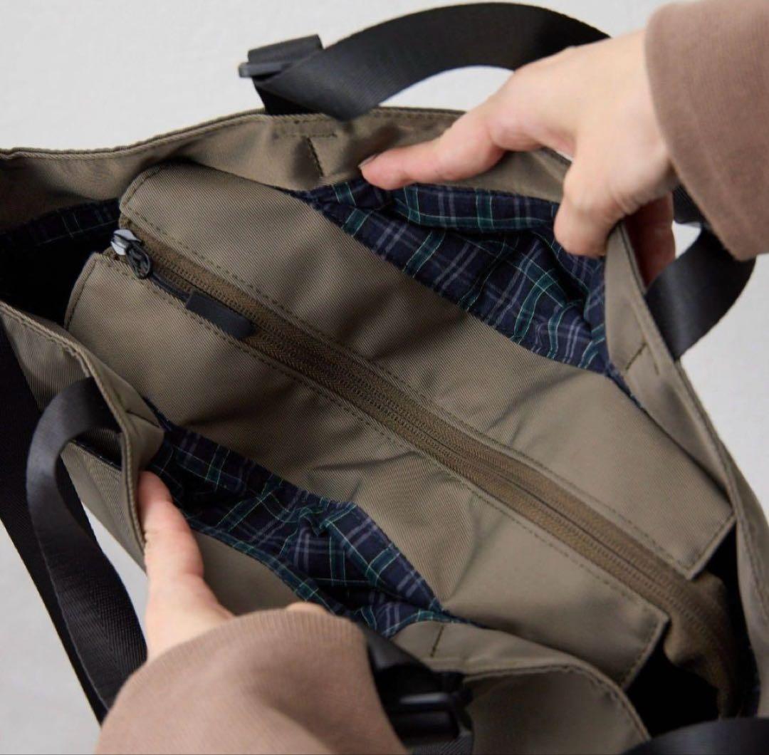 【新品未使用】 ear PAPILLONNER アジャスタートートバッグ 横型