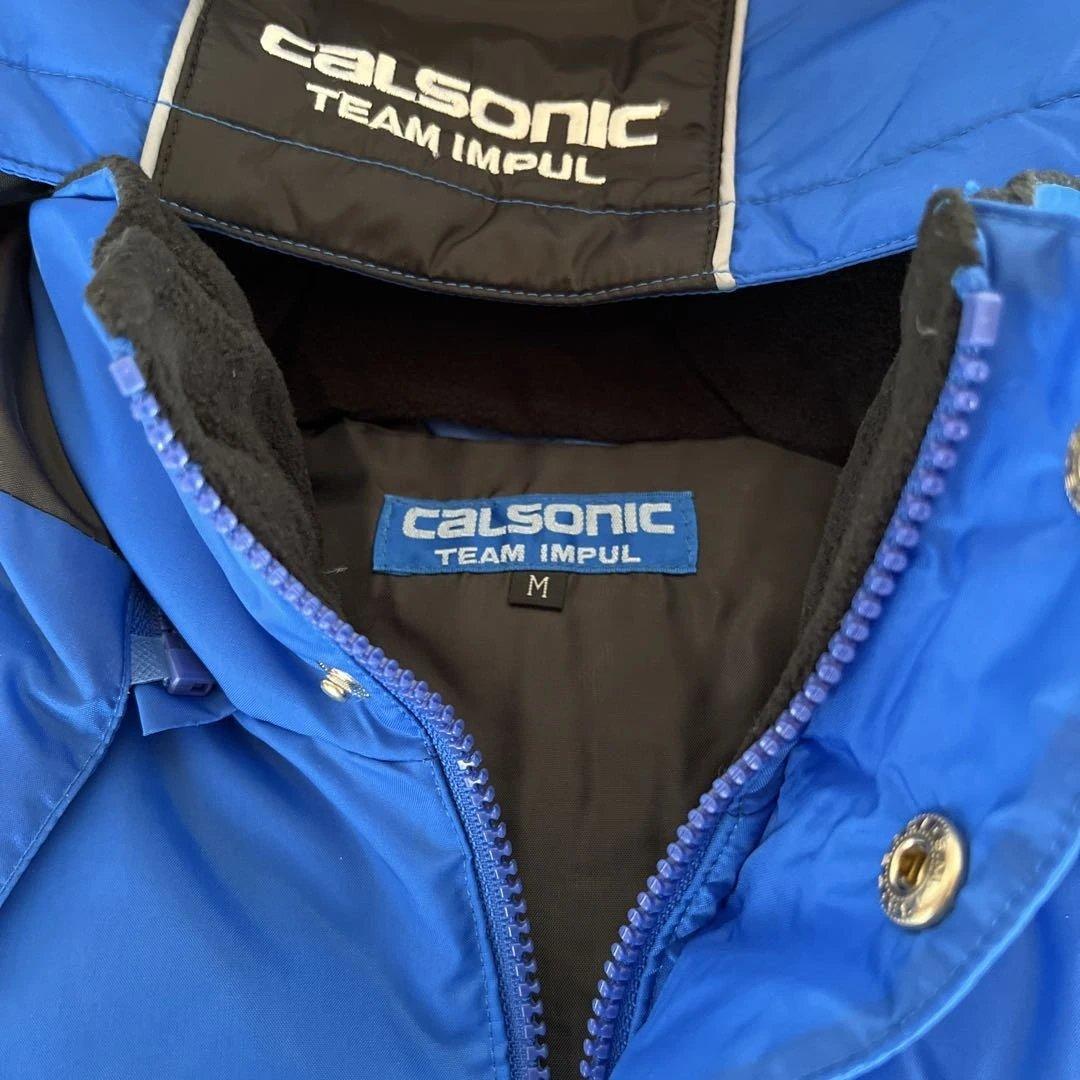 T*O様 Calsonic TEAM IMPUL ダウンベスト Mサイズ 青×黒