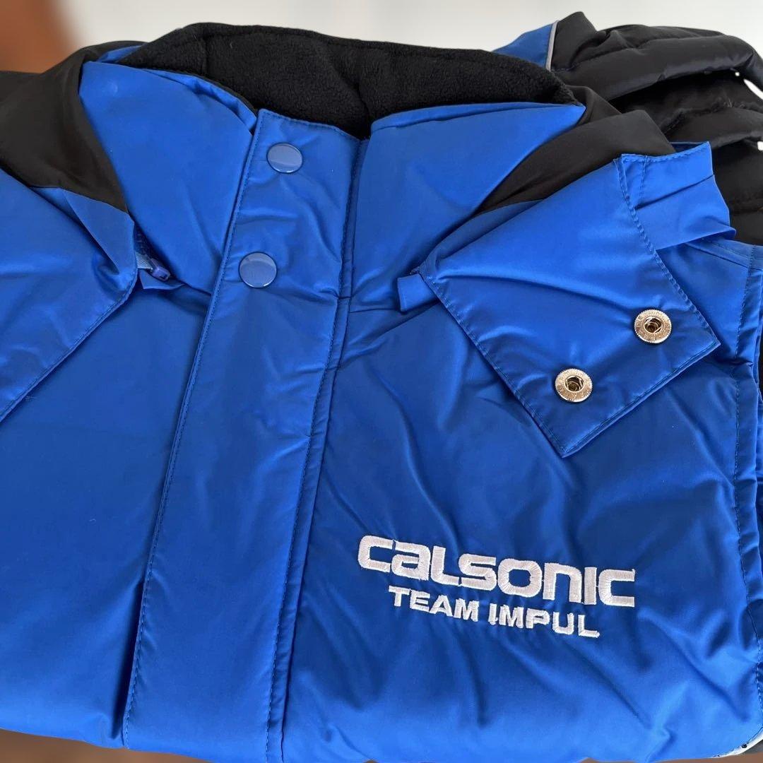 T*O様 Calsonic TEAM IMPUL ダウンベスト Mサイズ 青×黒