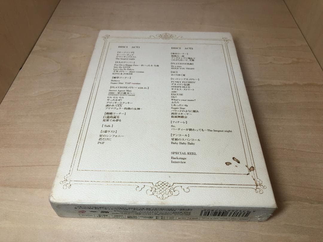 DVD 少年隊 PLAYZONE FINAL 初回限定盤