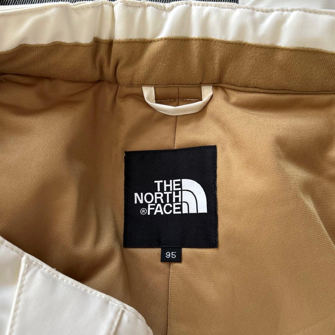 THE NORTH FACE スキー スノーボード ウェア パンツ ホワイト　L