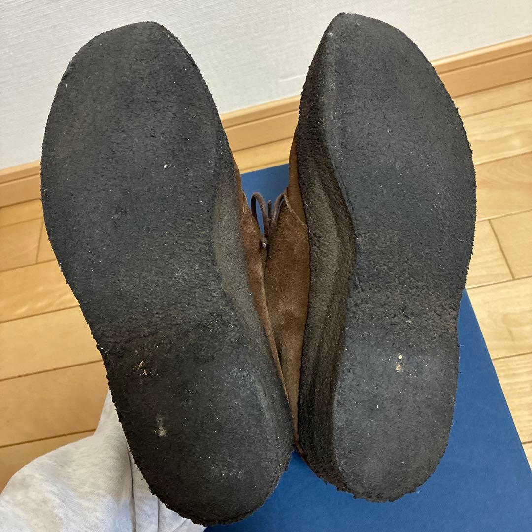 SANDERS サンダース　チャッカブーツ　スエード　ブラウン　箱あり