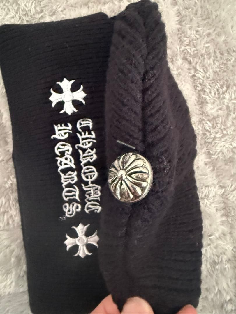 CHROME HEARTS ブラック ニット帽
