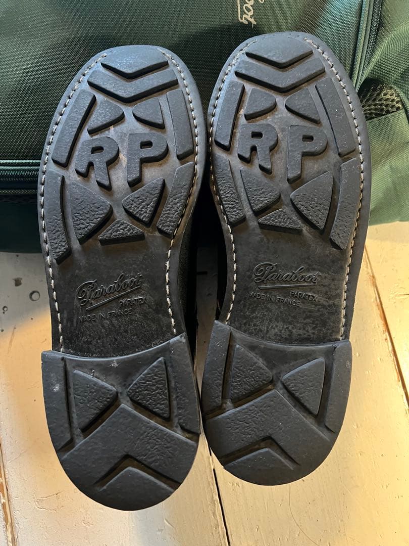 靴 paraboot CHAMBORD NOIR 6.5