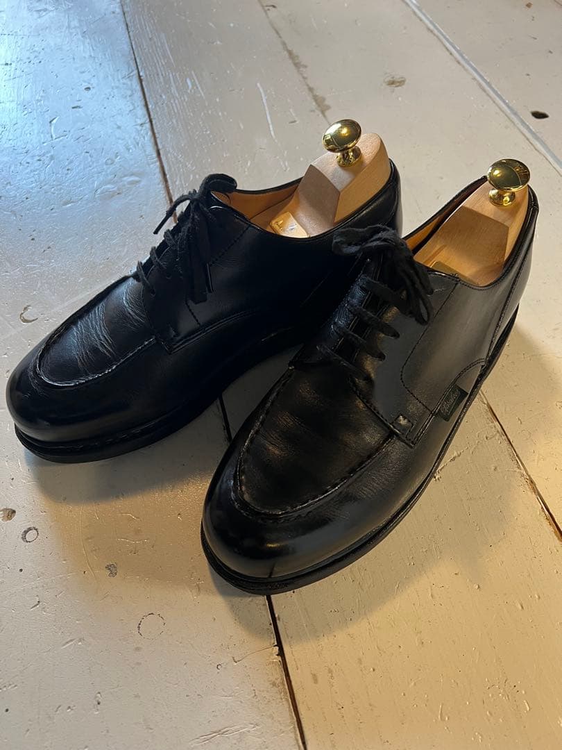 靴 paraboot CHAMBORD NOIR 6.5