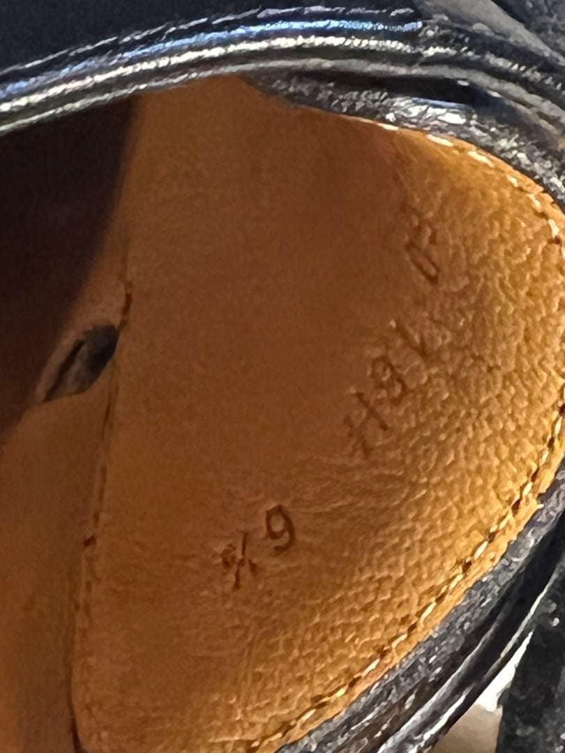 靴 paraboot CHAMBORD NOIR 6.5