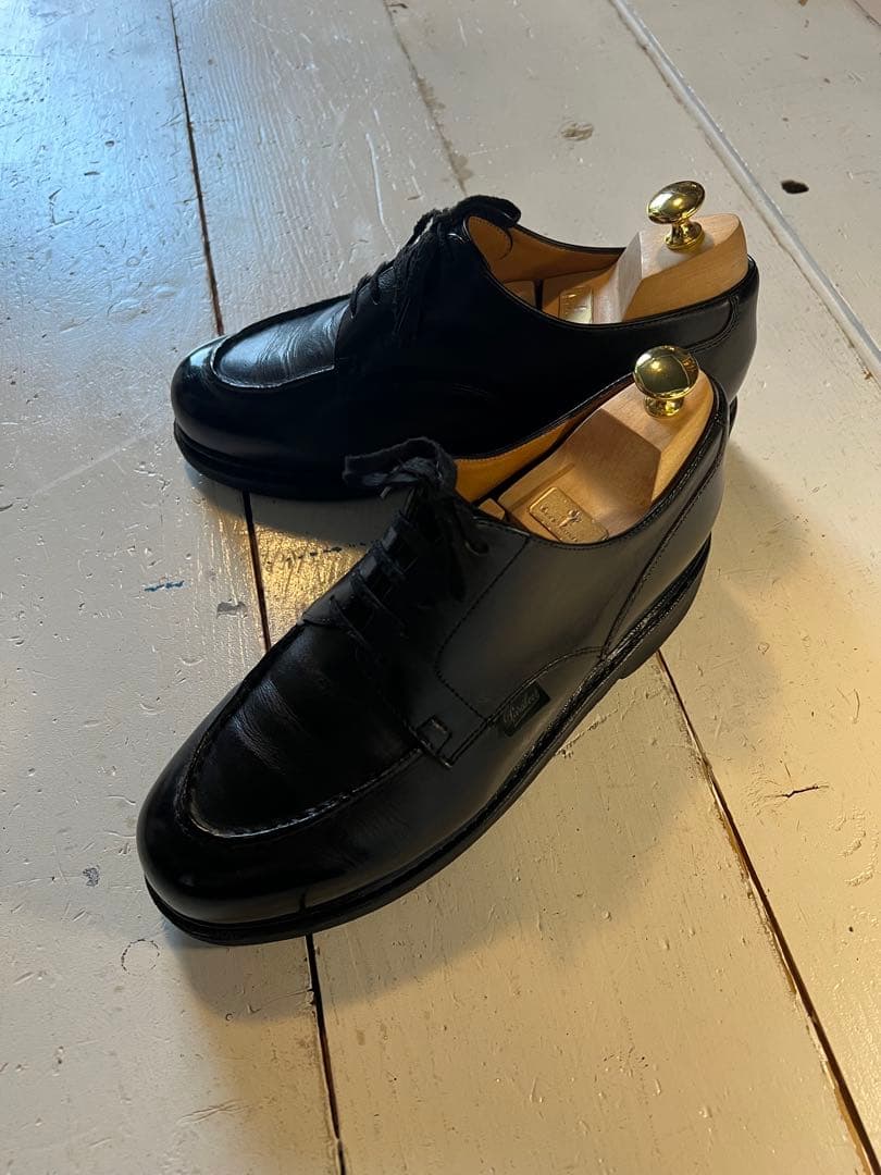 靴 paraboot CHAMBORD NOIR 6.5