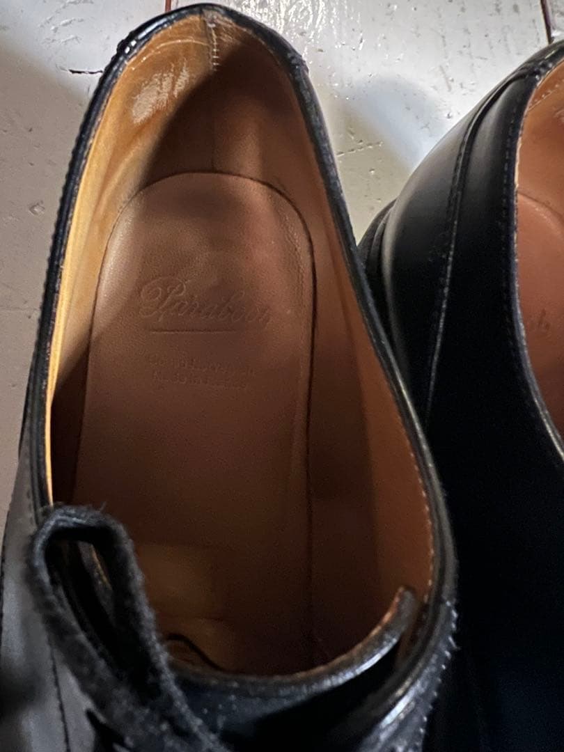 靴 paraboot CHAMBORD NOIR 6.5