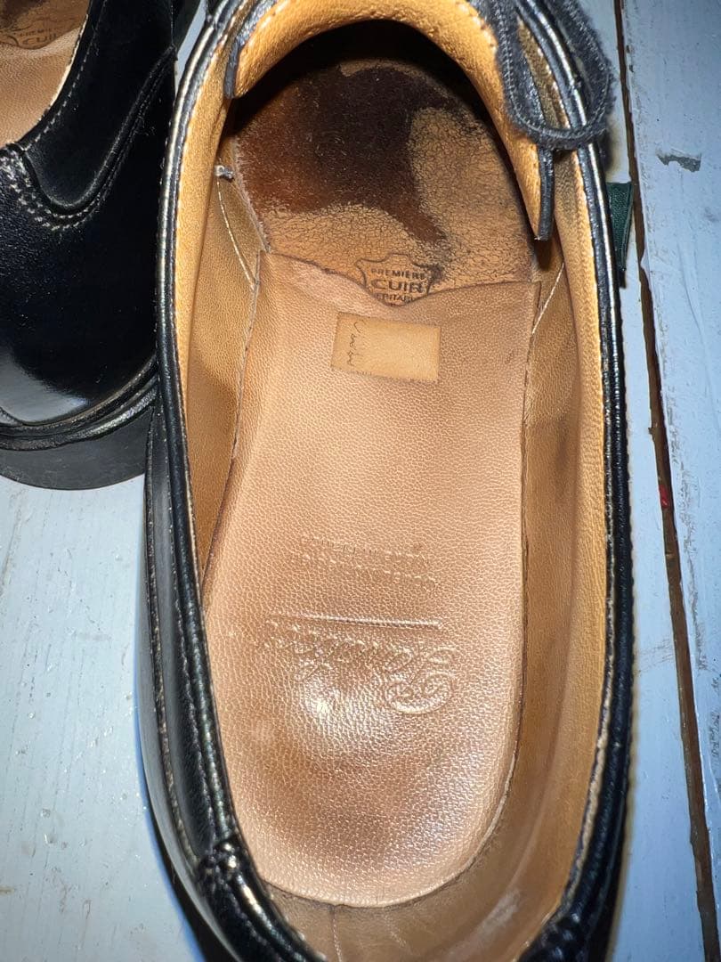 靴 paraboot CHAMBORD NOIR 6.5