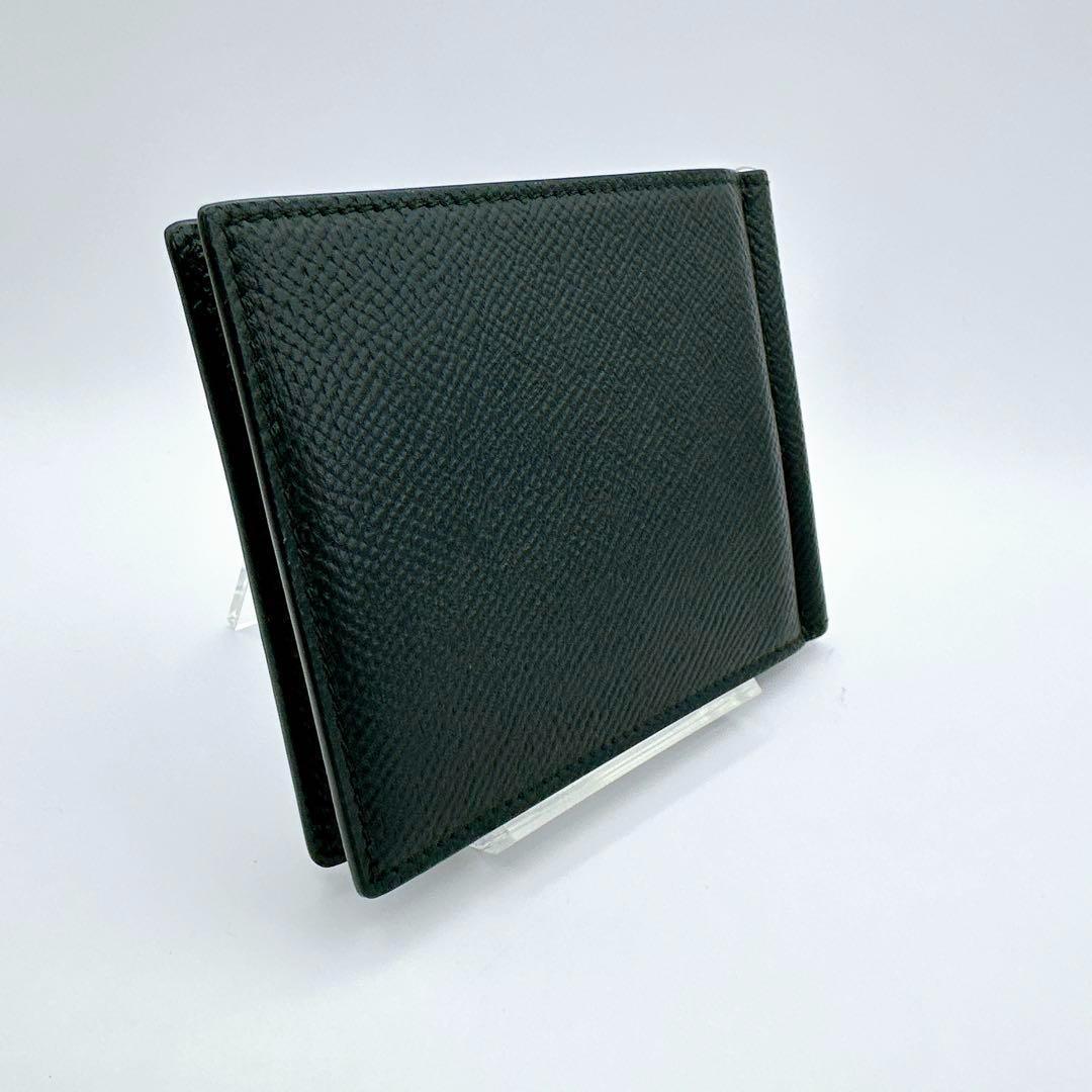 美品 ダンヒル dunhill カドガン マネークリップ ブラック　財布　二つ折