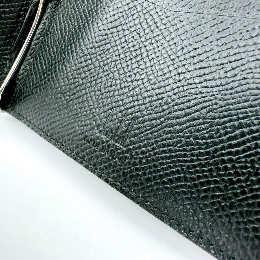 美品 ダンヒル dunhill カドガン マネークリップ ブラック　財布　二つ折