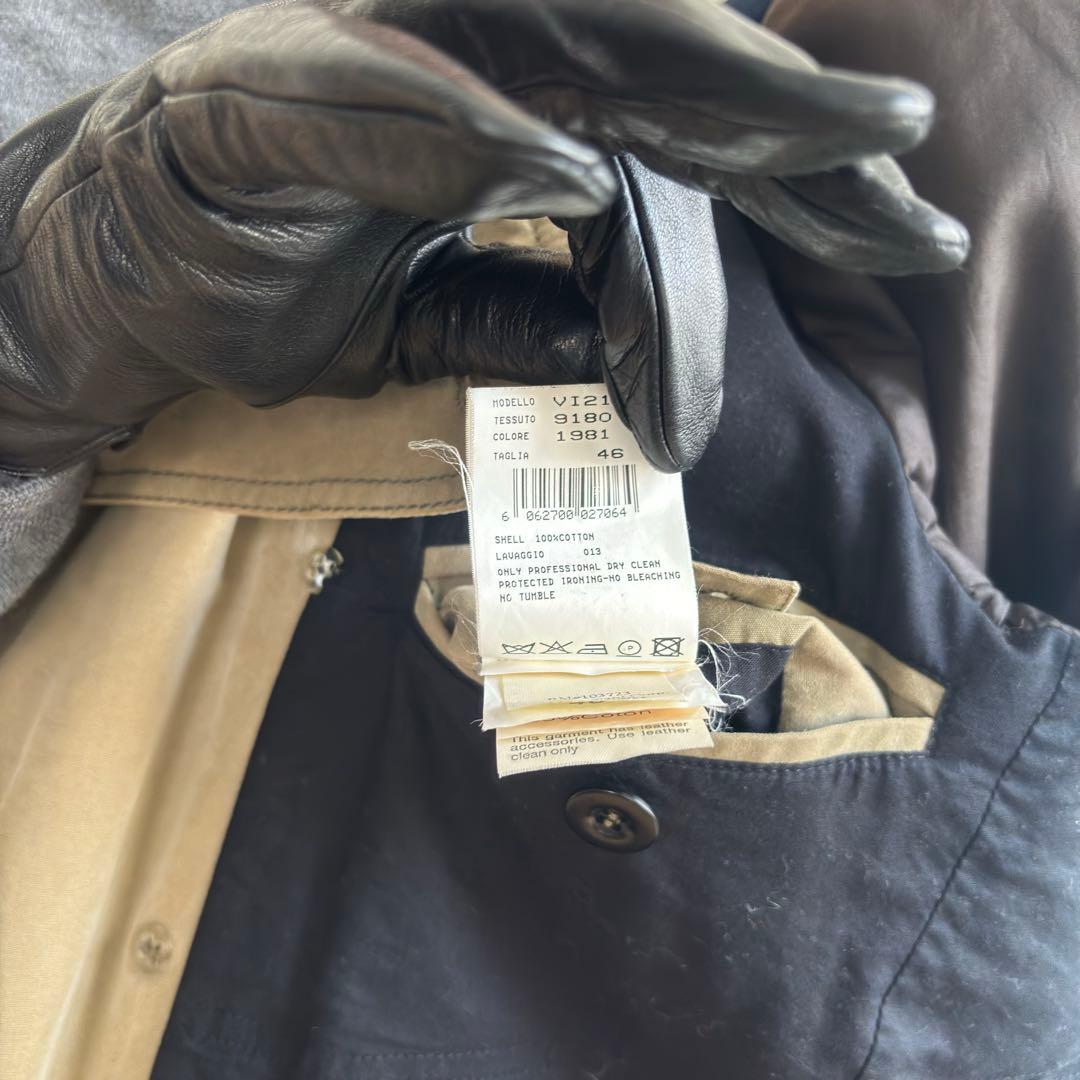 1990s EMPORIO ARMANI キルティング ダブルコート 46