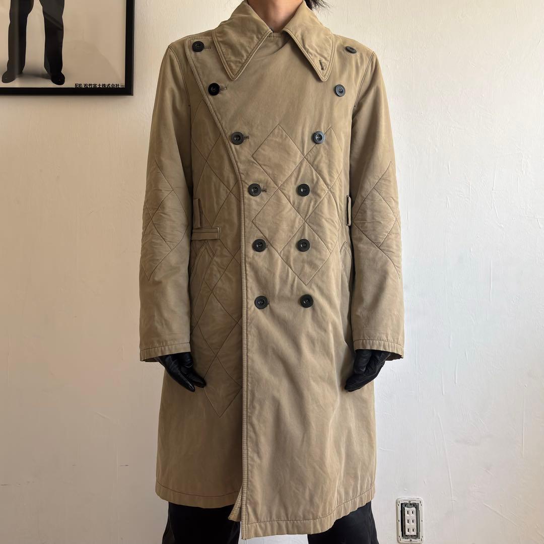 1990s EMPORIO ARMANI キルティング ダブルコート 46