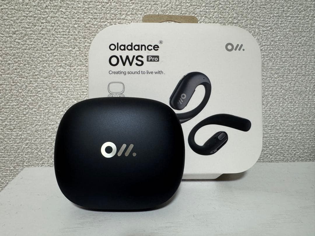 モモキキ Oladance OWS Pro ワイヤレスイヤホン ブラック