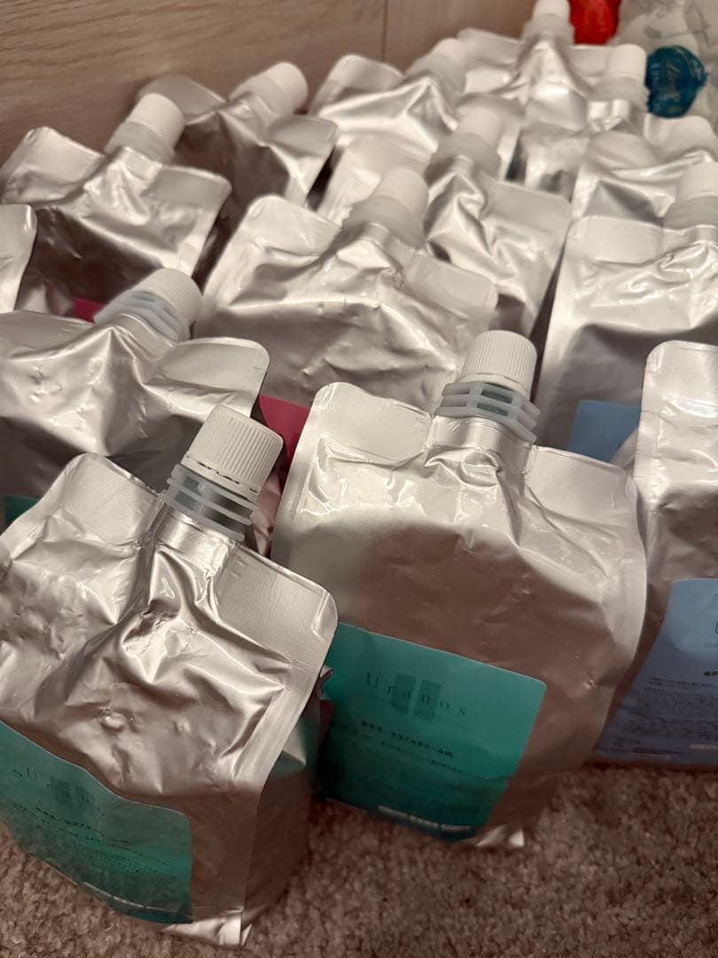 ウラノス 縮毛矯正 新品未使用 S,H,UL 各5個 計15個 3種セット