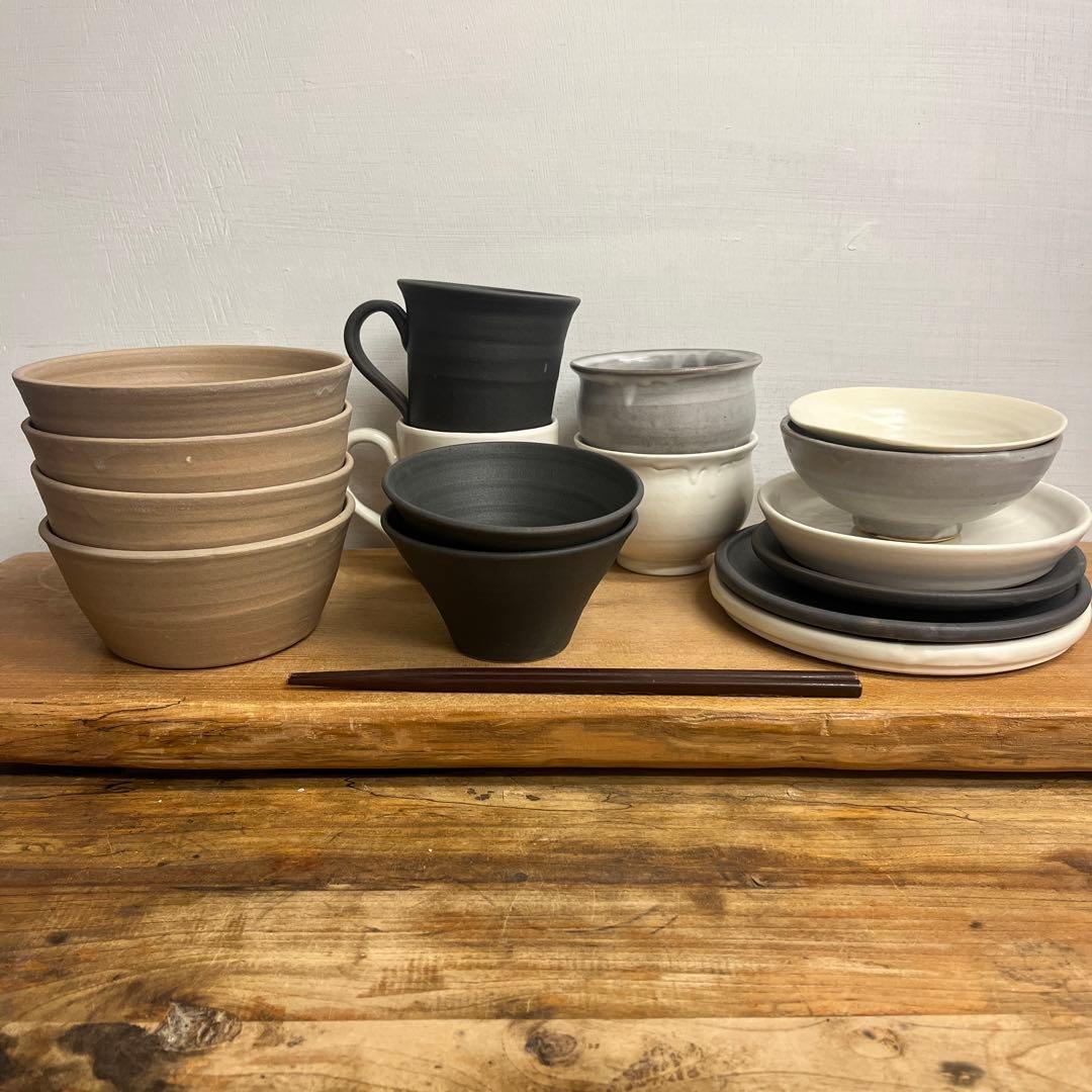 マミまま　新品　陶器　陶芸作家　小ぶりな器　10個 213