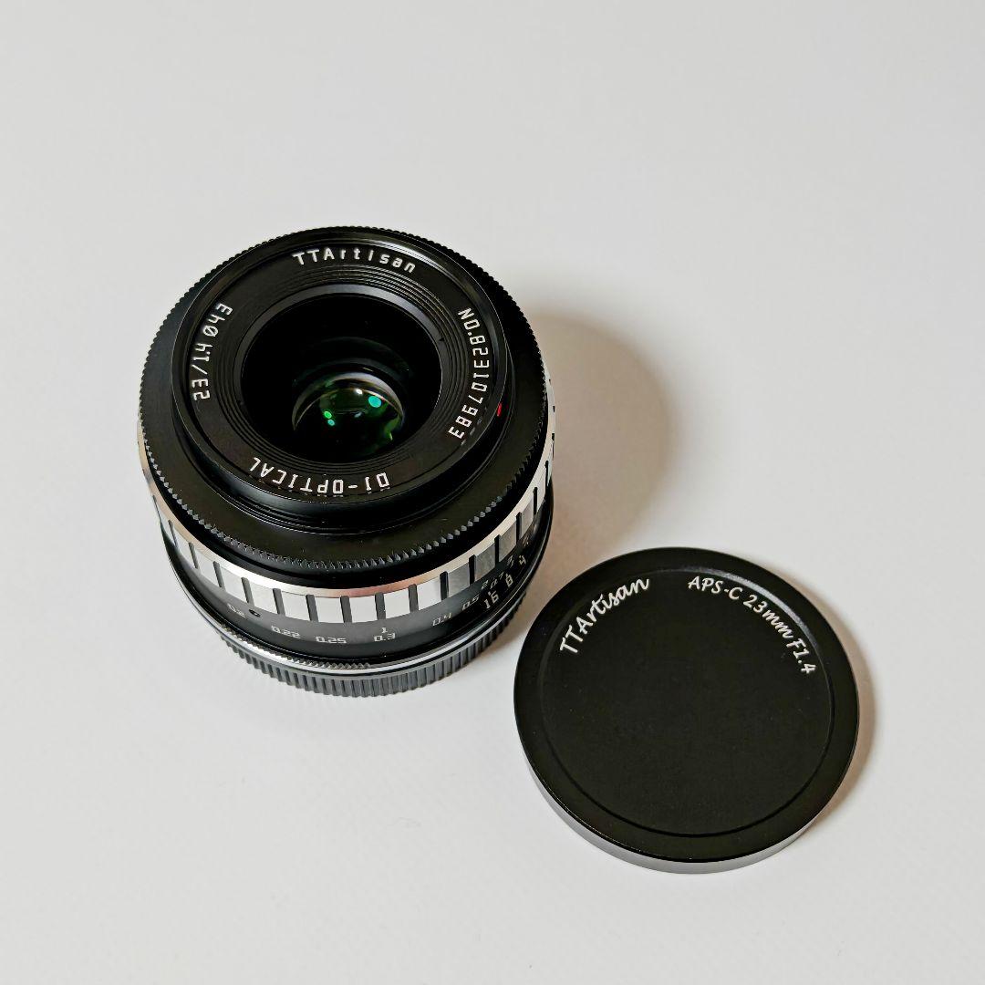 TTArtisan 23mm f1.4C Lマウント APS-C用単焦点レンズ
