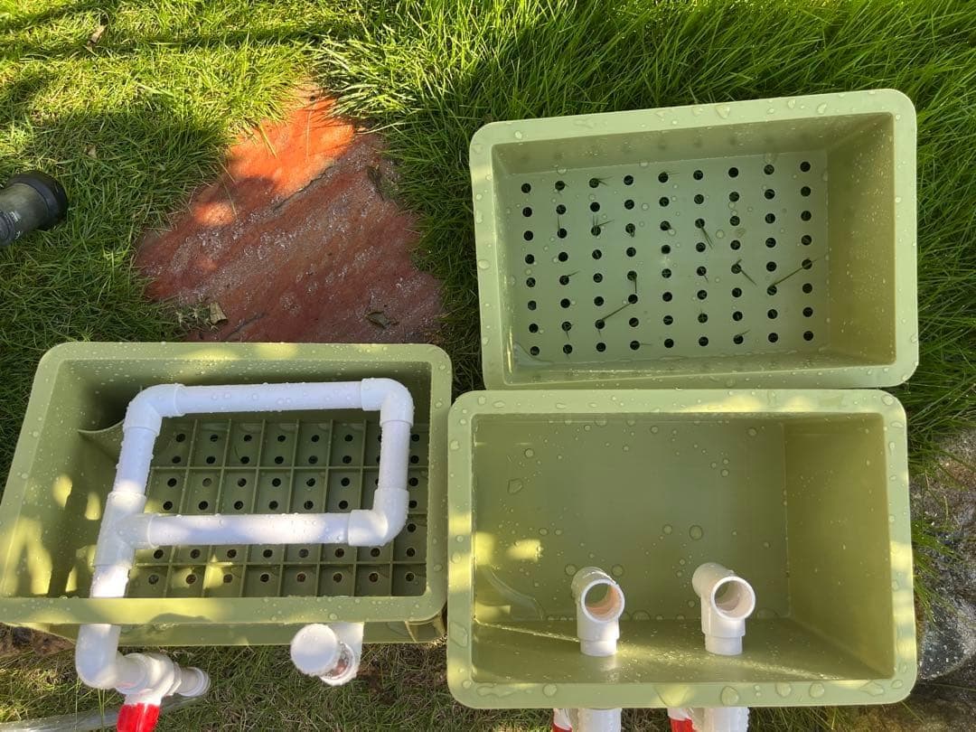 25W水中ポンプ付き　水槽用万能ろ過フィルター 外部式上部濾過装置器アクアリウム